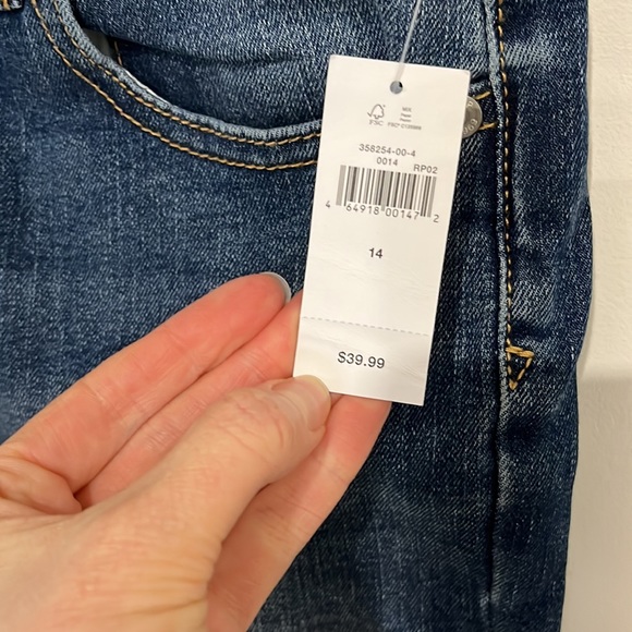 NWT Gap Boys 14 Stretch Strait - Picture 2 of 4